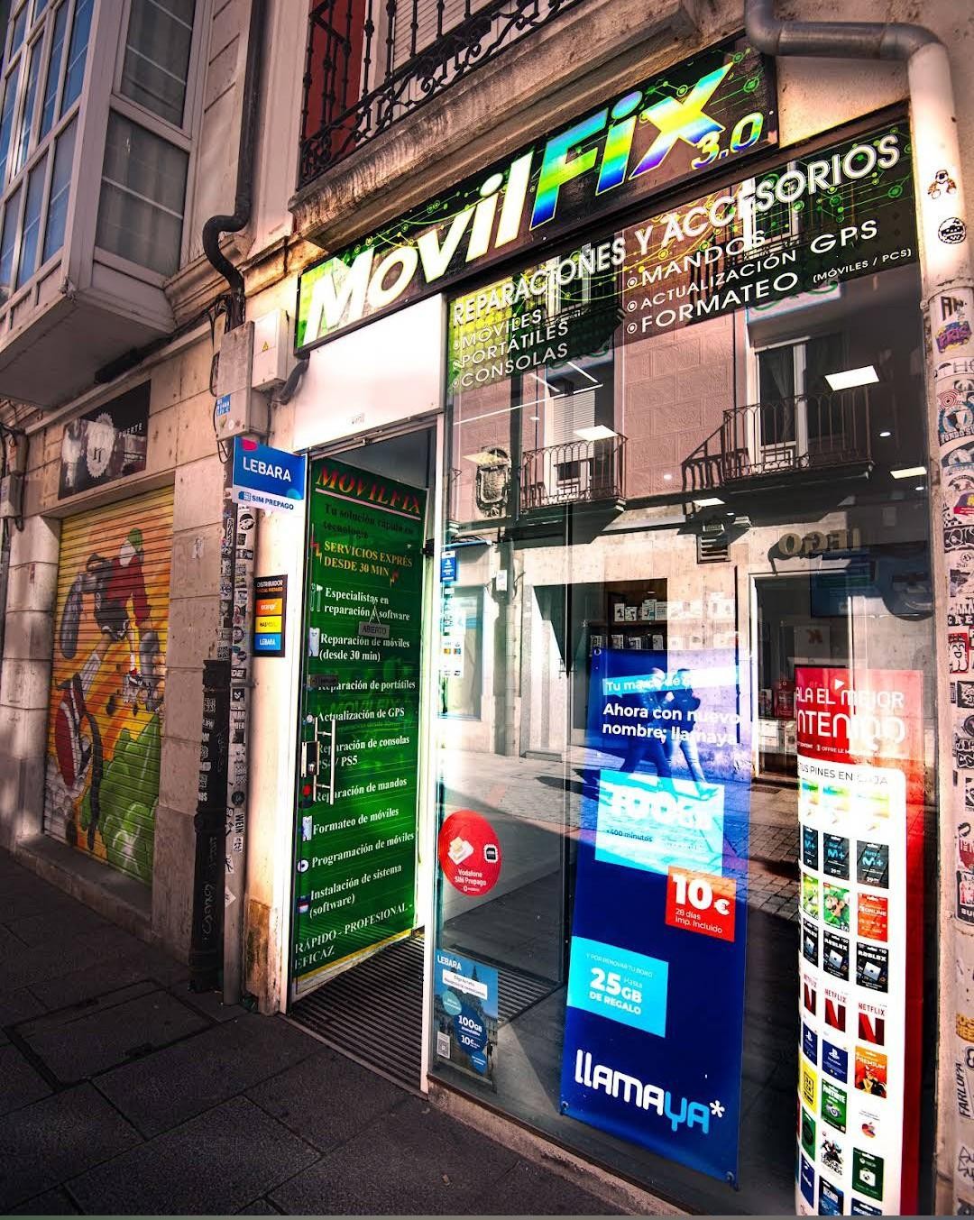 Fachada original de MóvilFix 3.0 en Calle San Juan 4, Burgos